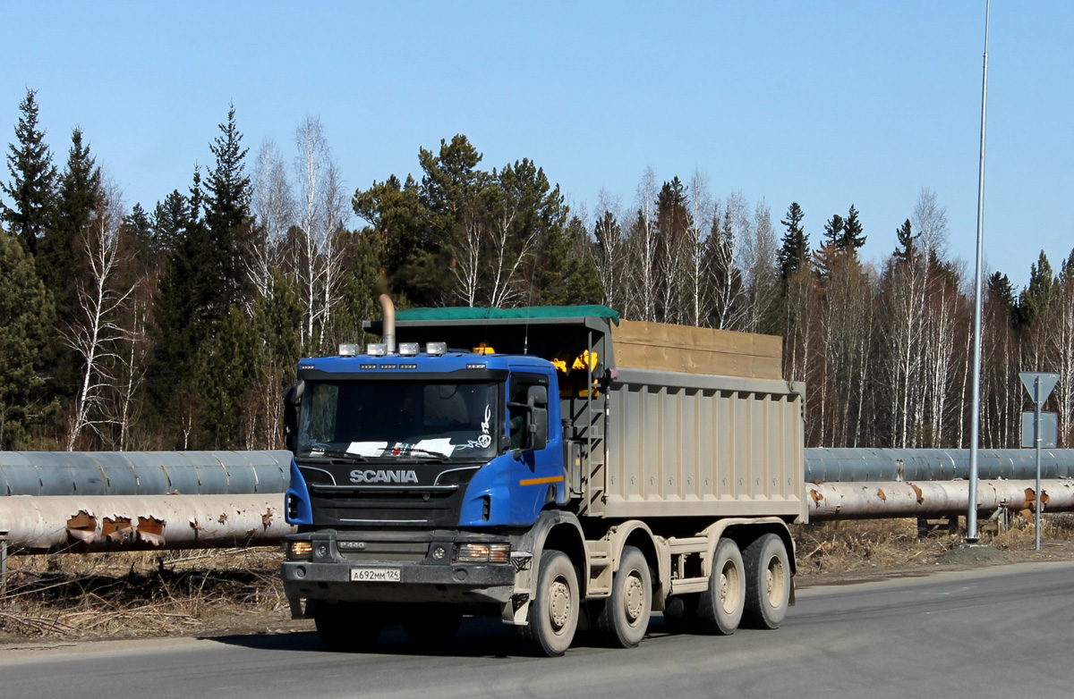 Красноярский край, № А 692 ММ 124 — Scania ('2011) P440