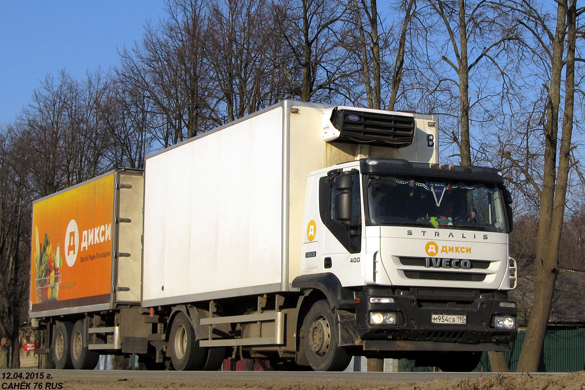 Московская область, № М 954 СВ 190 — IVECO Stralis ('2007) 400