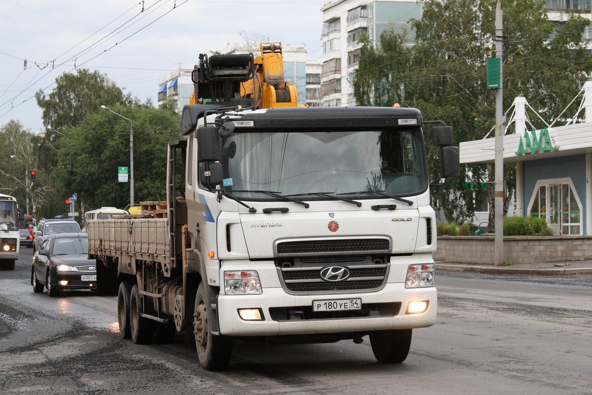 Новосибирская область, № Р 180 УЕ 54 — Hyundai Power Truck HD260