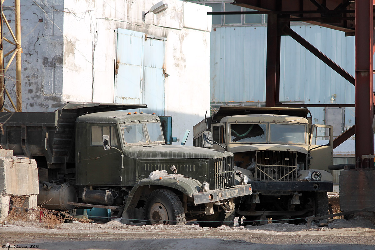 Саха (Якутия), № В 987 ВХ 14 — КрАЗ-256Б1; Саха (Якутия) — Автомобили без номеров