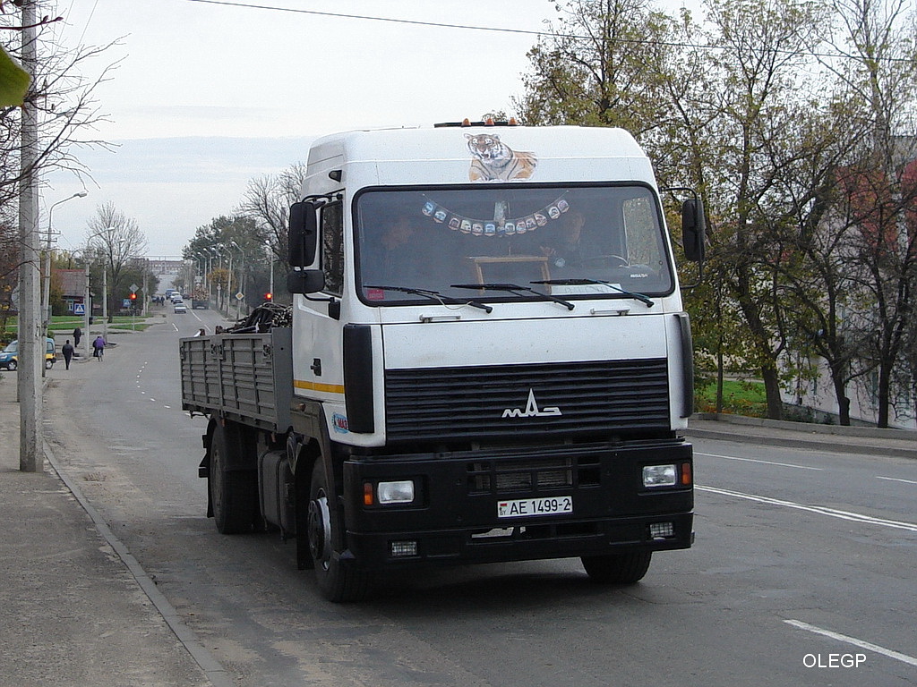 Витебская область, № АЕ 1499-2 — МАЗ-5340 (общая модель)