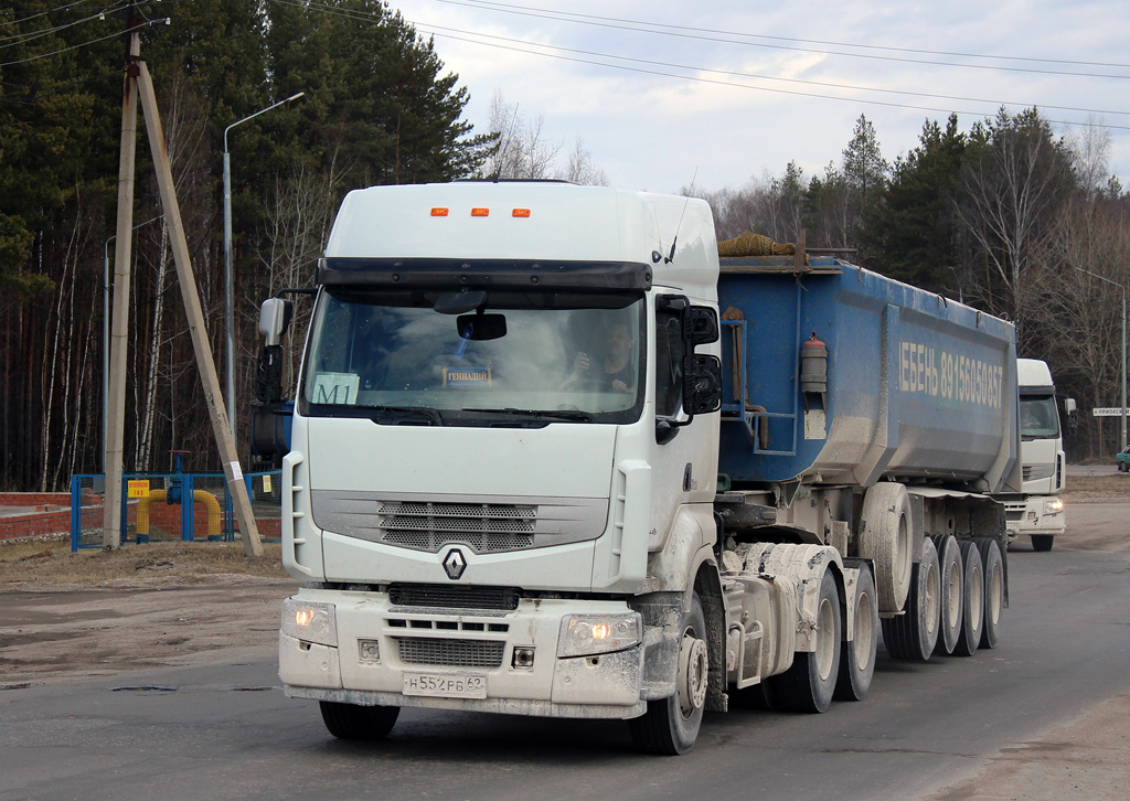 Рязанская область, № Н 552 РВ 62 — Renault Premium Lander [X9P]