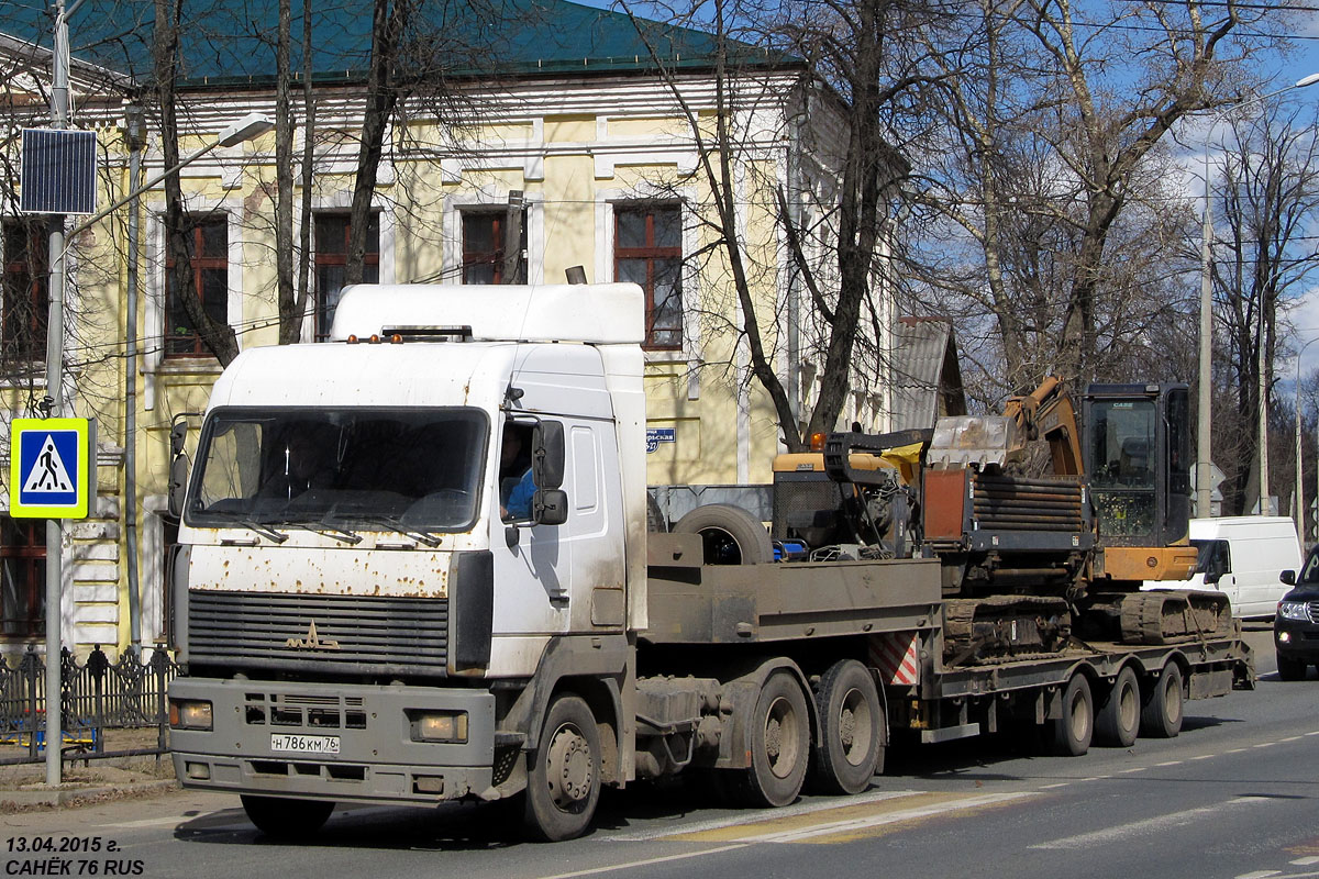 Ярославская область, № Н 786 КМ 76 — МАЗ-6430A8