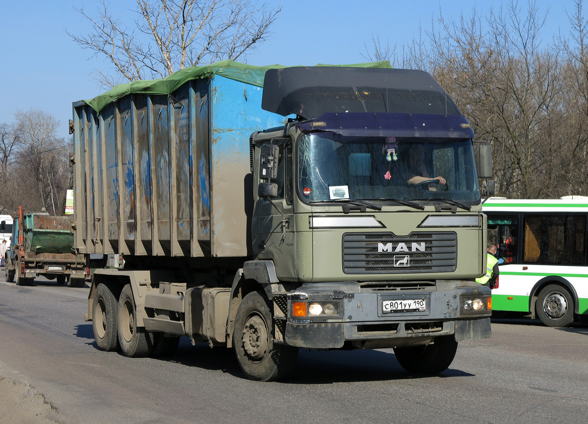 Московская область, № С 801 УУ 190 — MAN F2000 27.xxx (общая)