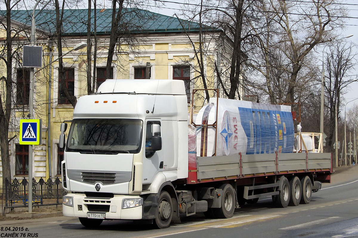 Краснодарский край, № В 770 СЕ 93 — Renault Premium ('2006)