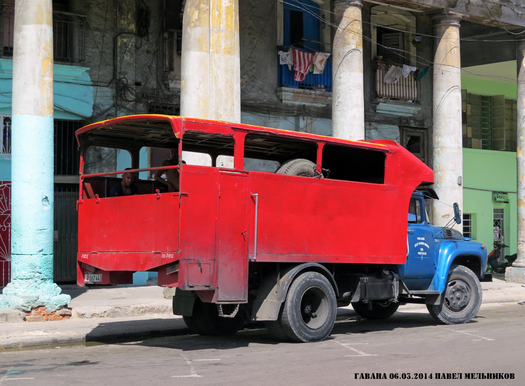 Куба, № P 047 443 — ЗИЛ-431417