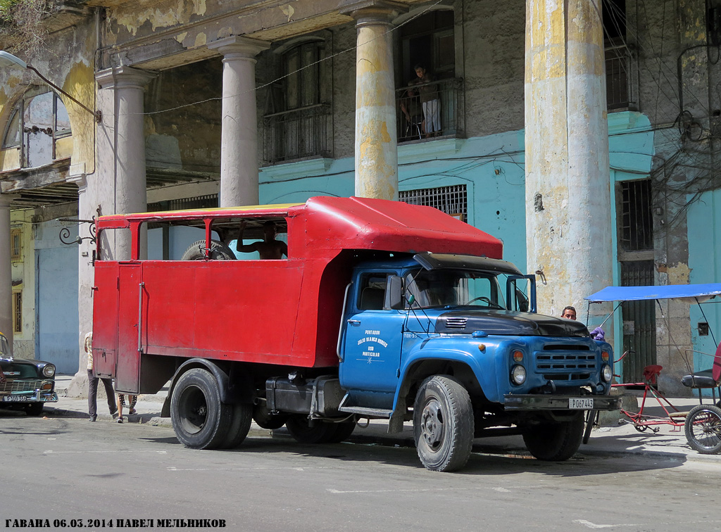 Куба, № P 047 443 — ЗИЛ-431417