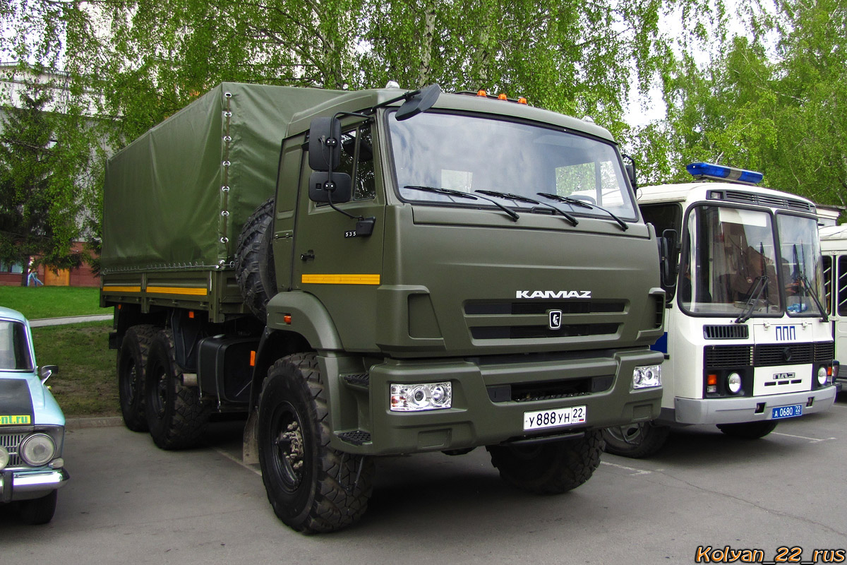 Алтайский край, № У 888 УН 22 — КамАЗ-5350-42