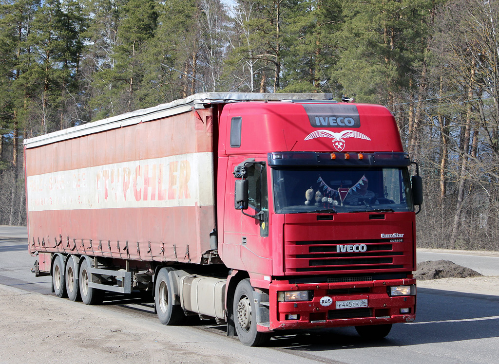 Воронежская область, № У 445 СК 36 — IVECO EuroStar