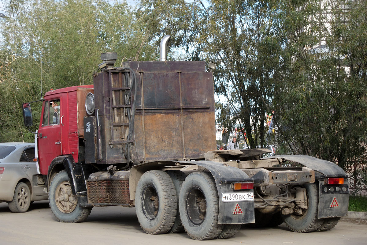 Саха (Якутия), № Н 390 ВК 14 — КамАЗ-5410