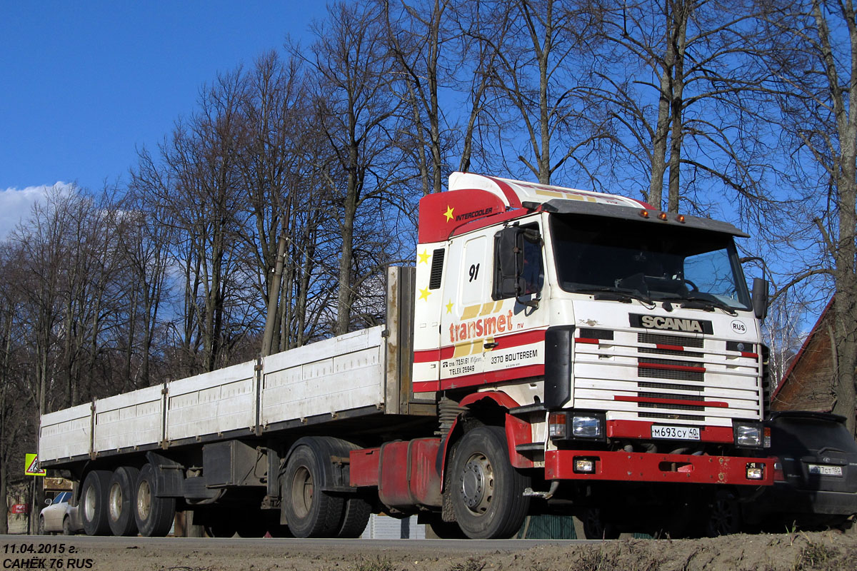 Калужская область, № М 693 СУ 40 — Scania (II) (общая модель)