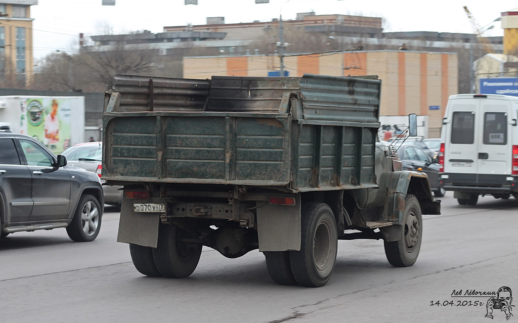 Москва, № О 070 УА 77 — ЗИЛ-495810