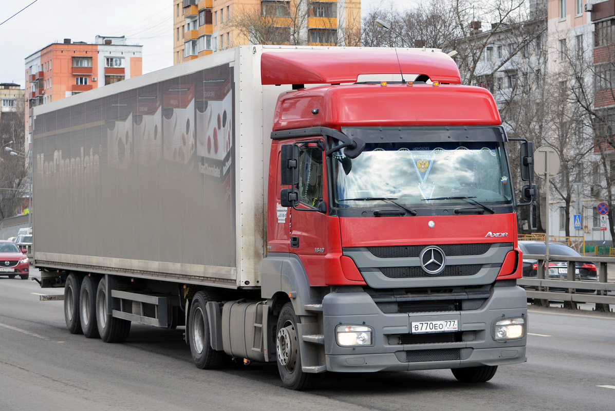 Москва, № В 770 ЕО 777 — Mercedes-Benz Axor 1840