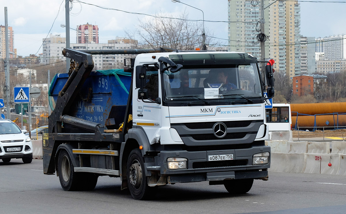 Москва, № А 087 ЕЕ 750 — Mercedes-Benz Axor 1824