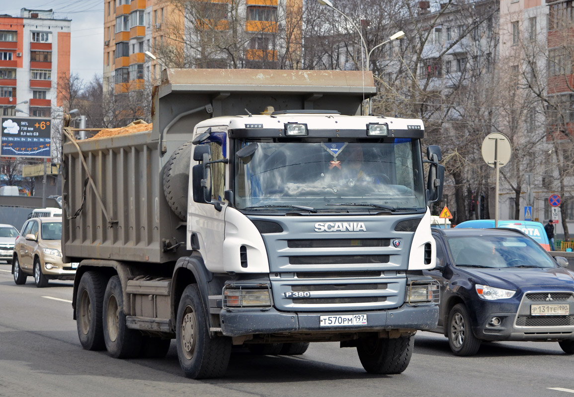 Москва, № Т 570 РМ 197 — Scania ('2004) P380