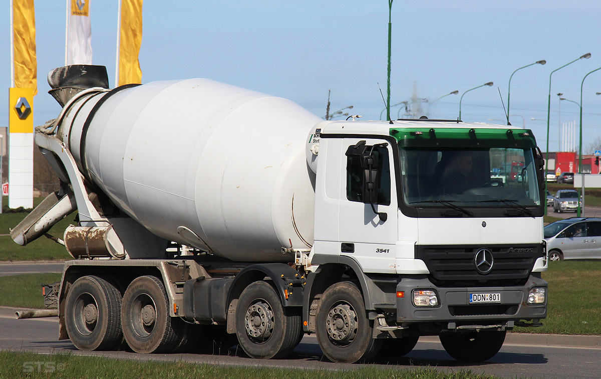 Литва, № DDN 801 — Mercedes-Benz Actros ('2003) 3541