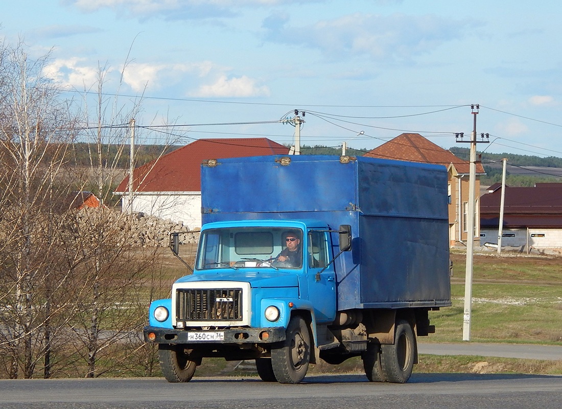 Воронежская область, № Н 360 СН 36 — ГАЗ-3307