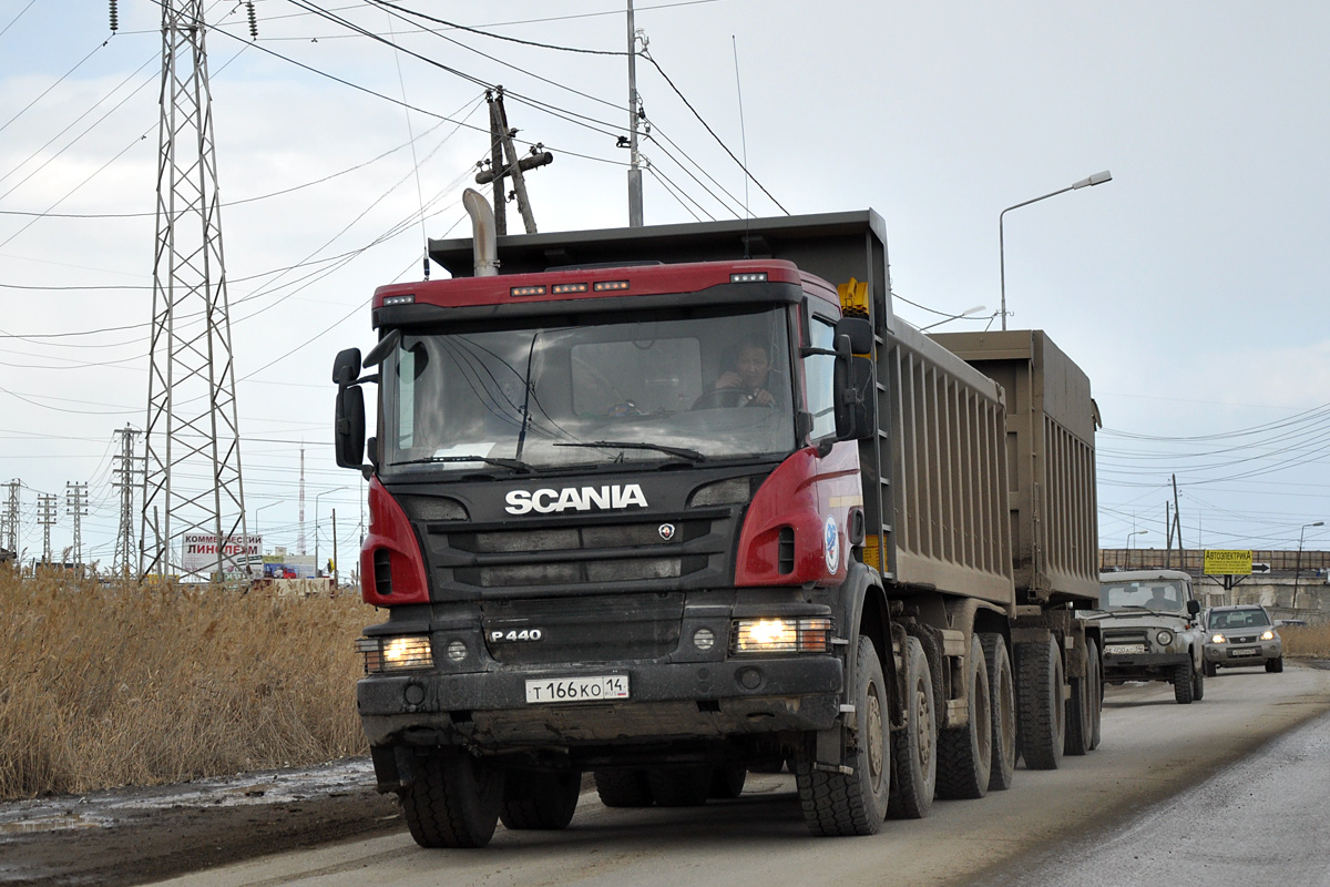 Саха (Якутия), № Т 166 КО 14 — Scania ('2011) P440