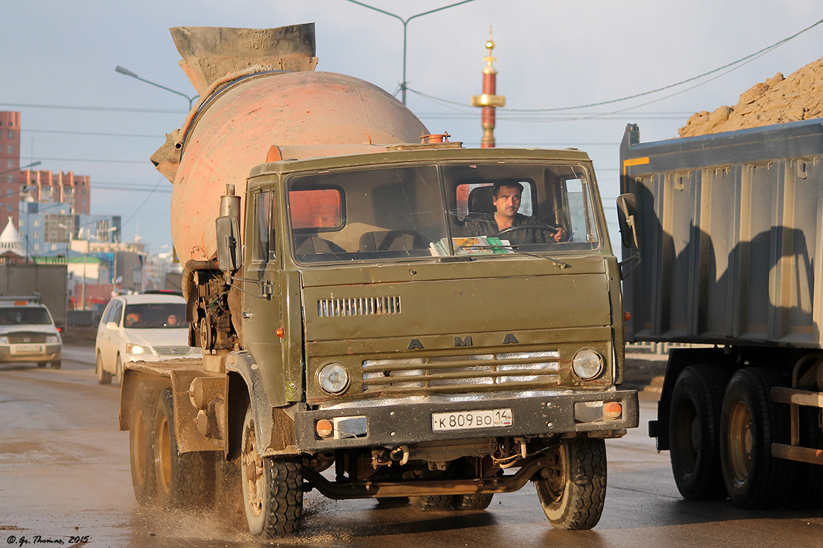 Саха (Якутия), № К 809 ВО 14 — КамАЗ-55111 [551110]