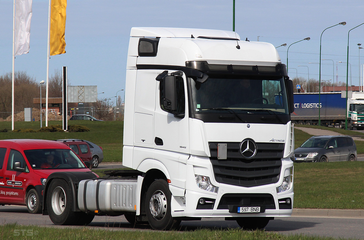 Эстония, № 597 BNB — Mercedes-Benz Actros ('2011) 1845