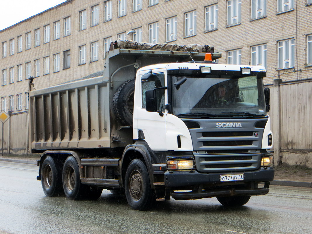 Кировская область, № О 777 НУ 43 — Scania ('2004) P380