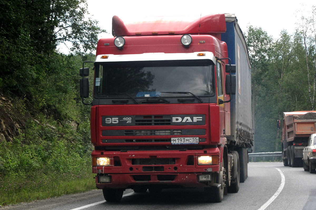 Омская область, № М 193 МС 55 — DAF 95 FT