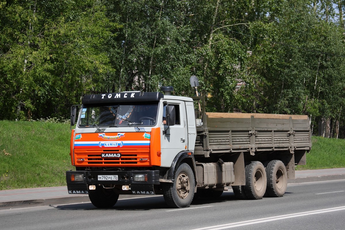 Томская область, № М 792 РЕ 70 — КамАЗ-53212