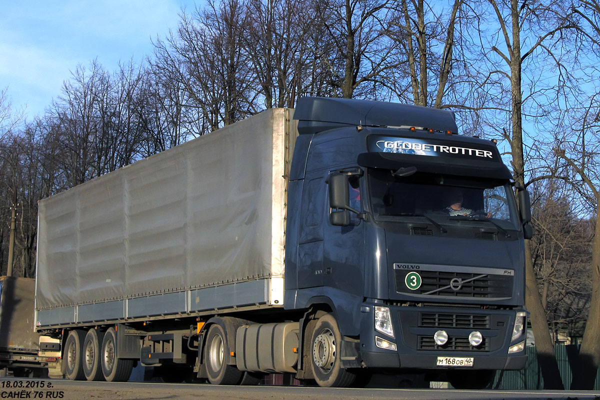 Калужская область, № М 168 ОВ 40 — Volvo ('2008) FH.400