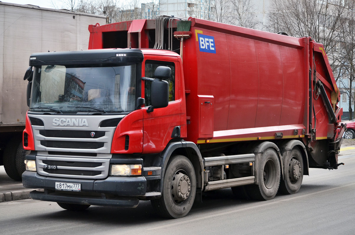 Москва, № Е 817 МН 777 — Scania ('2011) P310