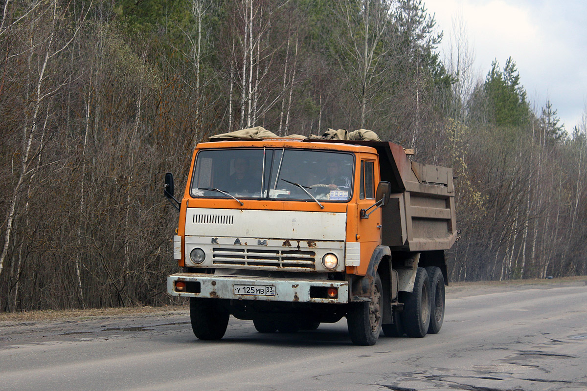 Владимирская область, № У 125 МВ 33 — КамАЗ-5511