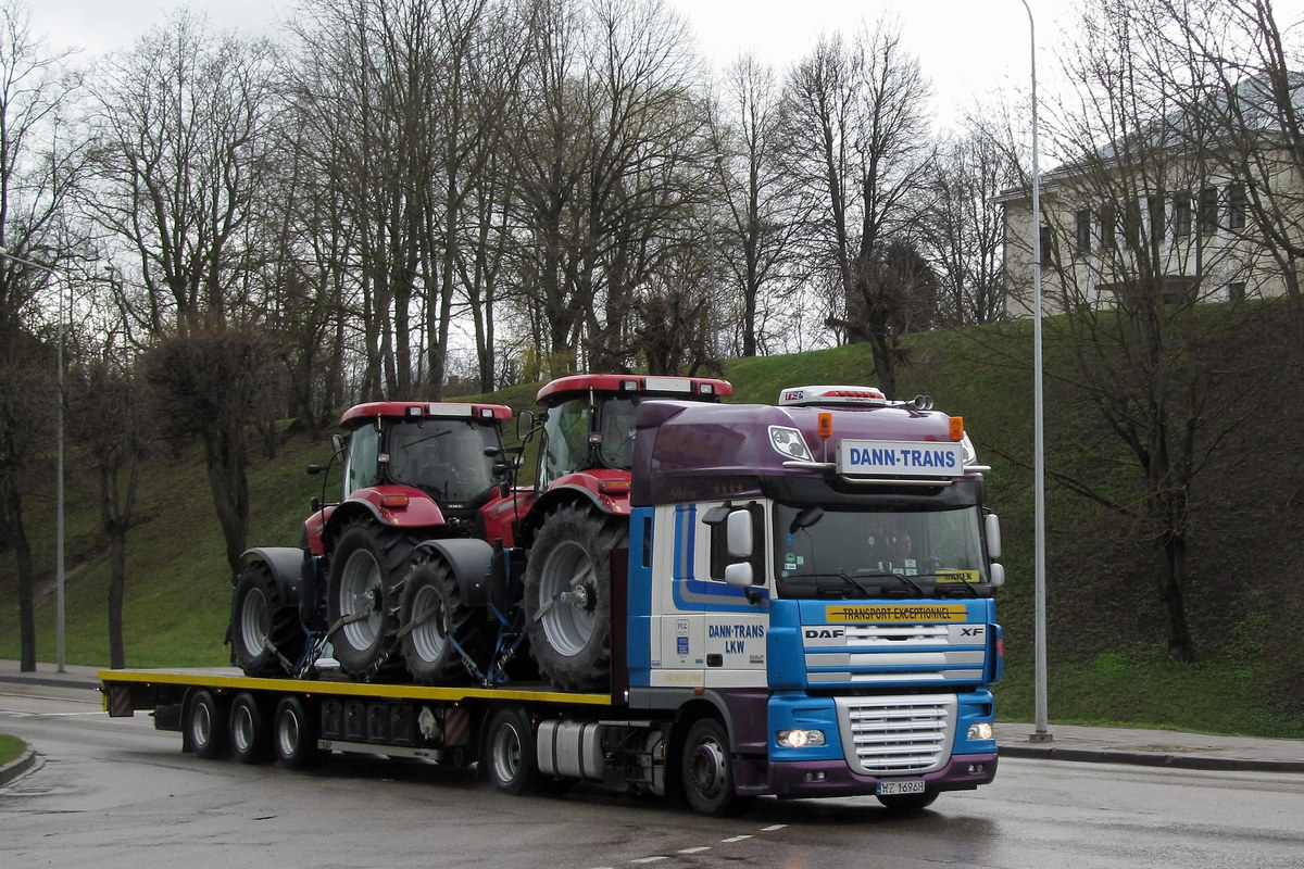 Польша, № WZ 1696H — DAF XF105 FT