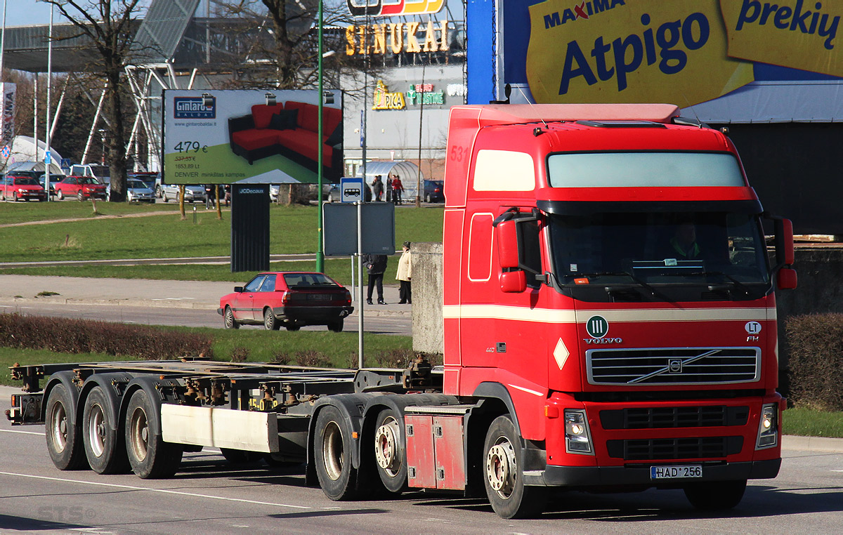 Литва, № HAD 256 — Volvo ('2002) FH12.440