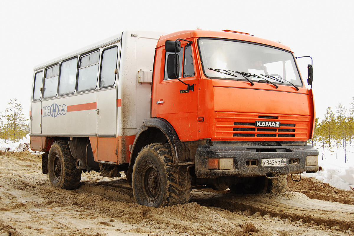 Ханты-Мансийский автоном.округ, № К 842 УО 86 — КамАЗ-4326-15 [43260R]