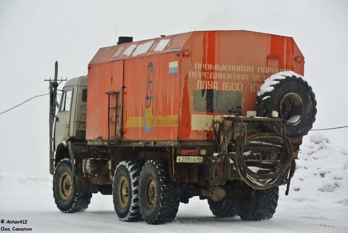 Сахалинская область, № К 259 СА 65 — КамАЗ-43118-15 [43118R]