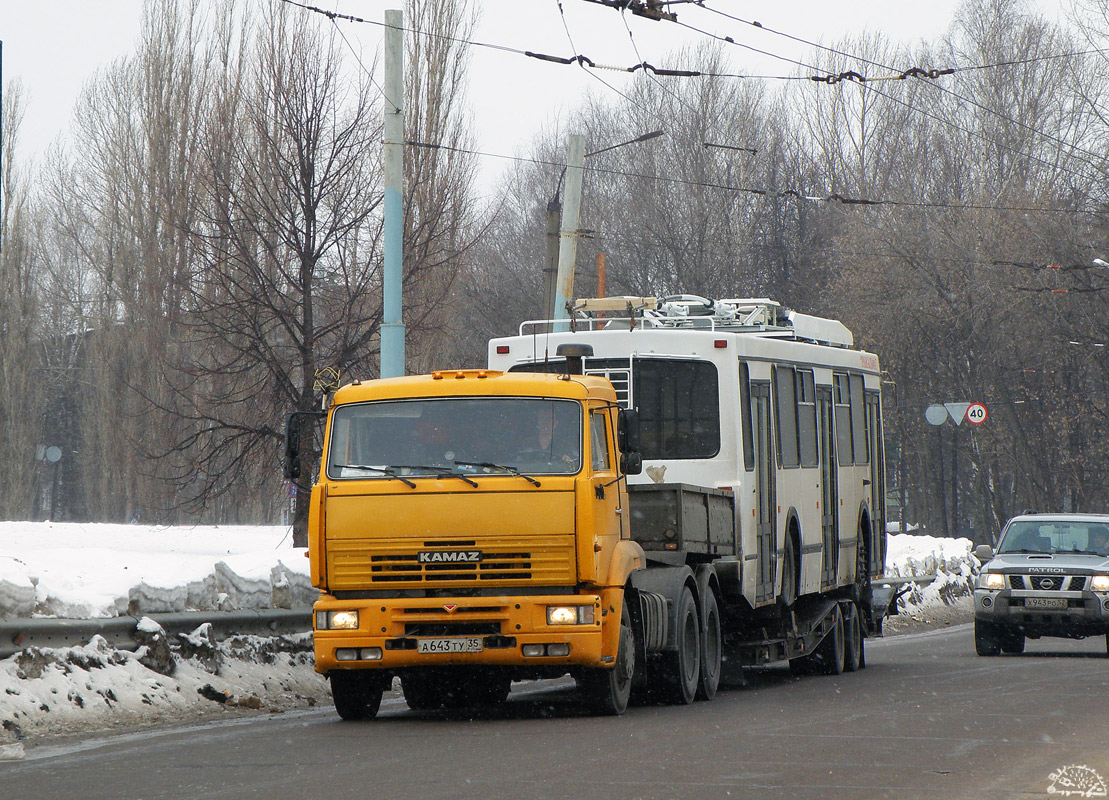 Вологодская область, № А 643 ТУ 35 — КамАЗ-65116-62