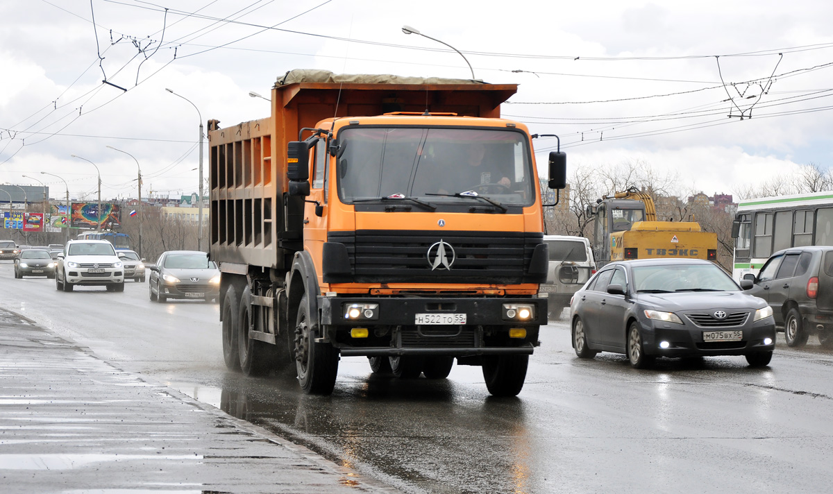 Омская область, № Н 522 ТО 55 — BeiBen NG80 (общая модель)