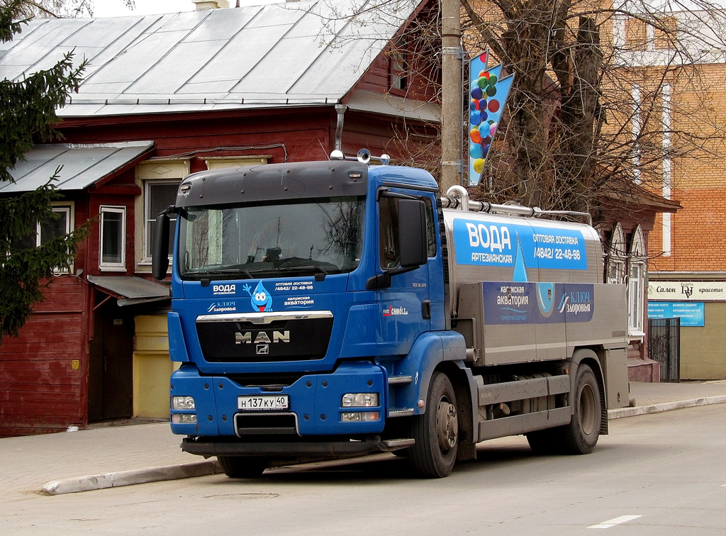 Калужская область, № Н 137 КУ 40 — MAN TGS ('2007) 18.320