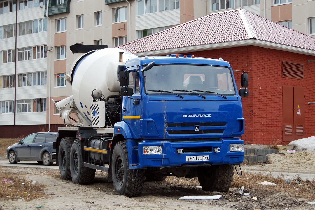 Ханты-Мансийский автоном.округ, № Т 611 АС 186 — КамАЗ-43118-46