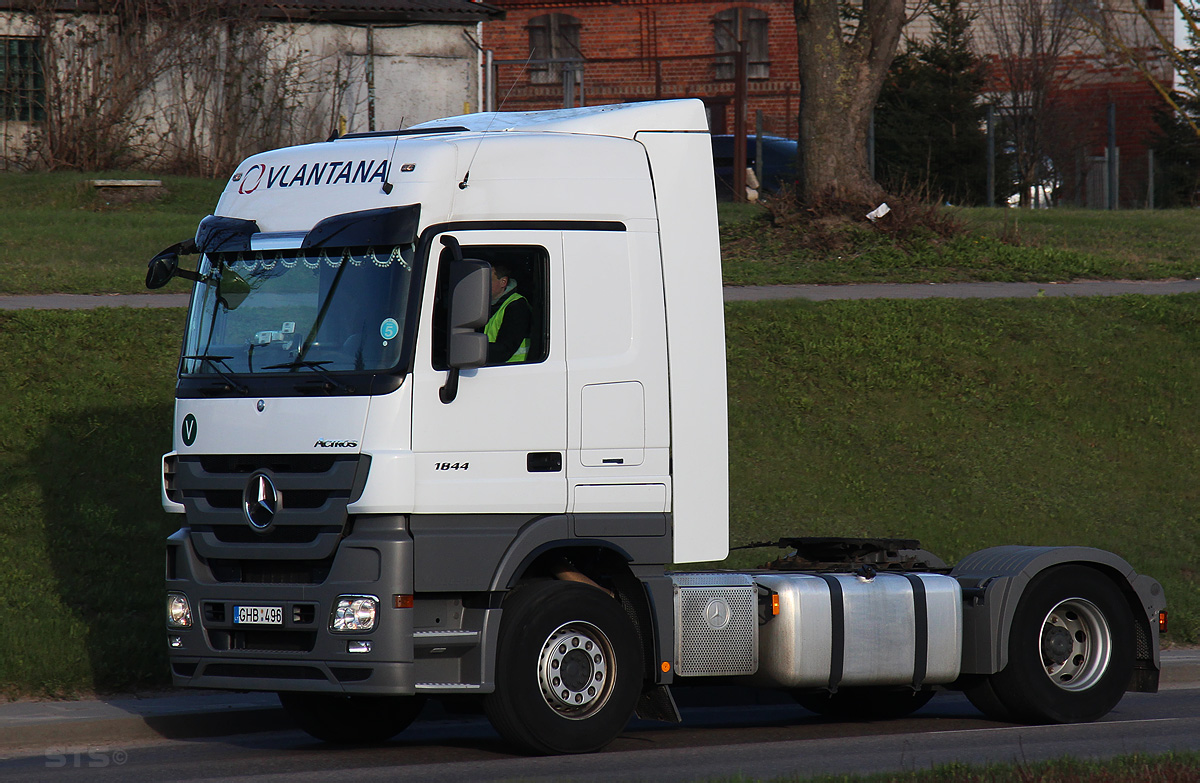 Литва, № GHB 496 — Mercedes-Benz Actros ('2009) 1844