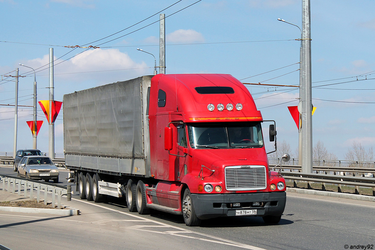 Пензенская область, № Н 878 МТ 58 — Freightliner Century Class