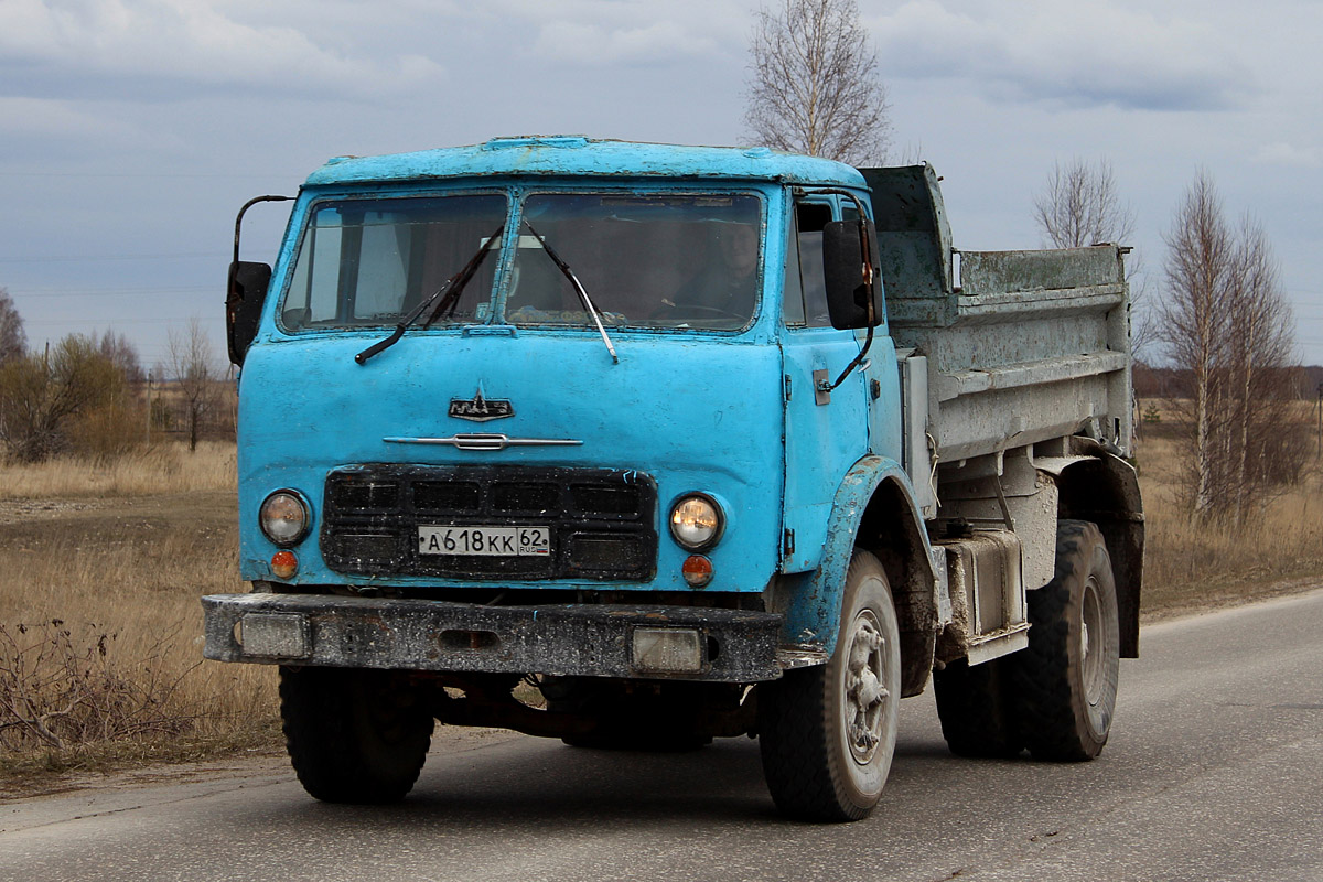 Рязанская область, № А 618 КК 62 — МАЗ-5549