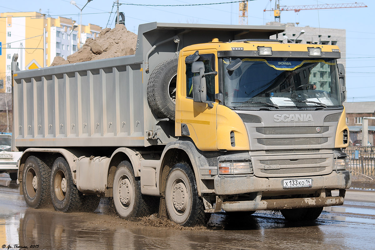 Саха (Якутия), № Х 133 КО 14 — Scania ('2011) P380