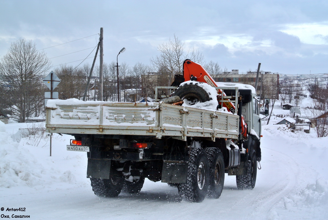 Сахалинская область, № К 450 АХ 65 — КамАЗ-43118-15 [43118R]