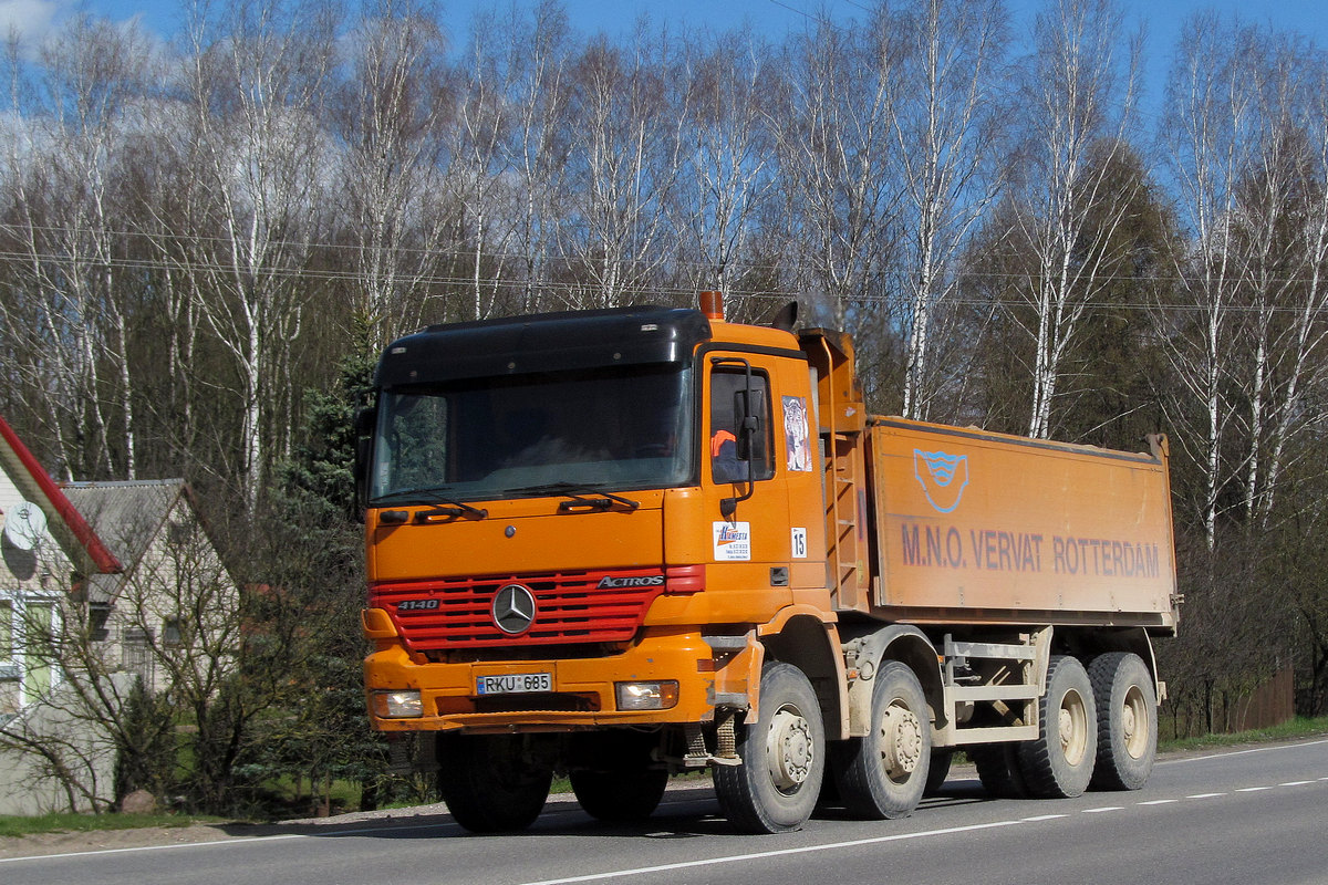 Литва, № 15 — Mercedes-Benz Actros ('1997) 4140