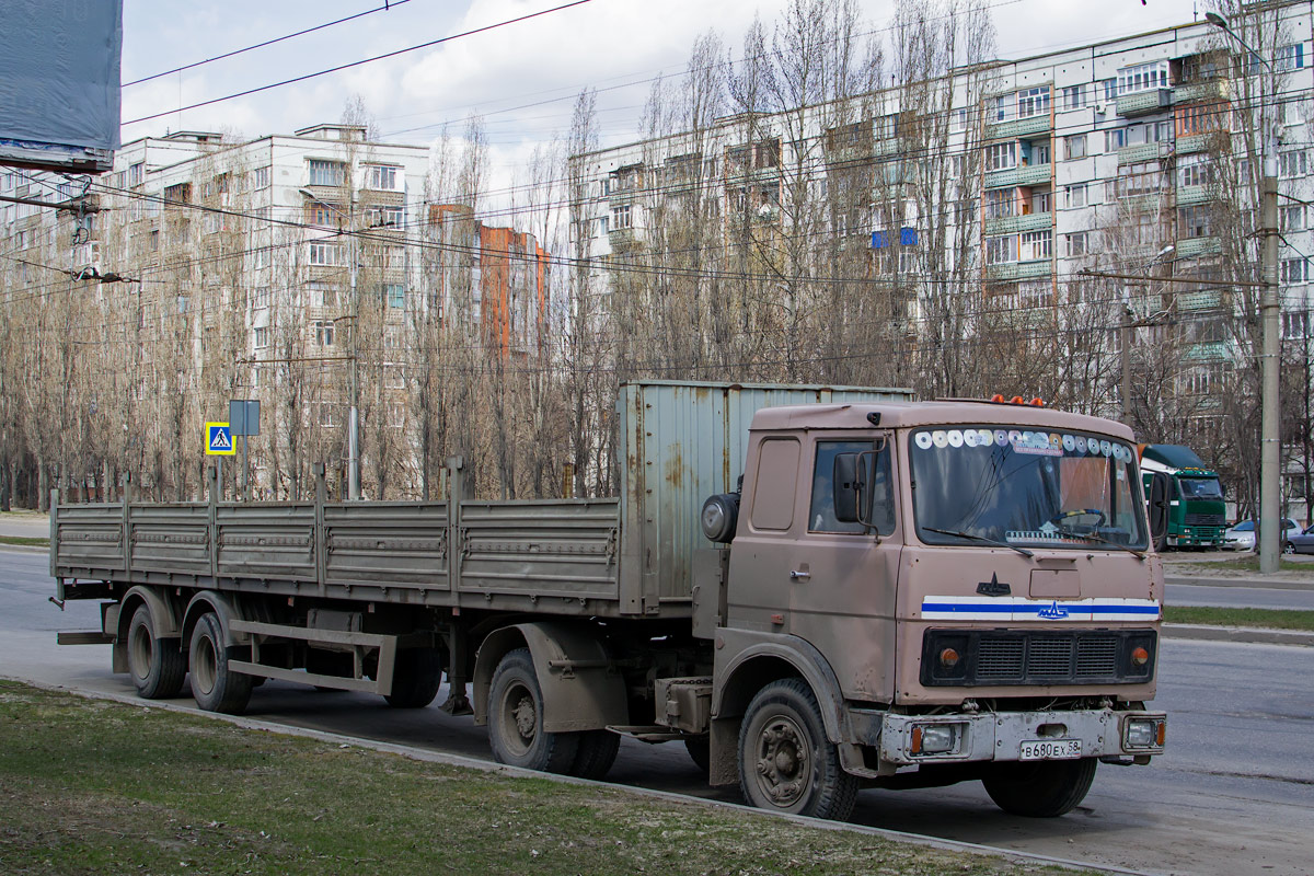 Пензенская область, № В 680 ЕХ 58 — МАЗ-5432 (общая модель)