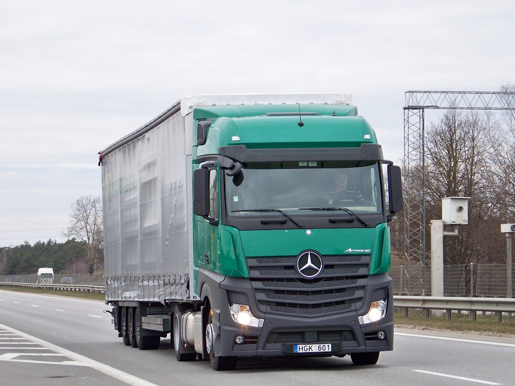 Литва, № HGK 601 — Mercedes-Benz Actros ('2011) 1845