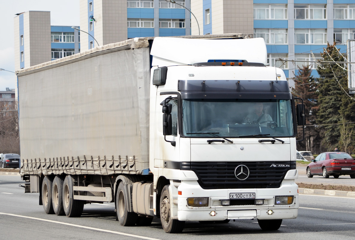 Ростовская область, № Х 100 СТ 61 — Mercedes-Benz Actros ('1997) 1840