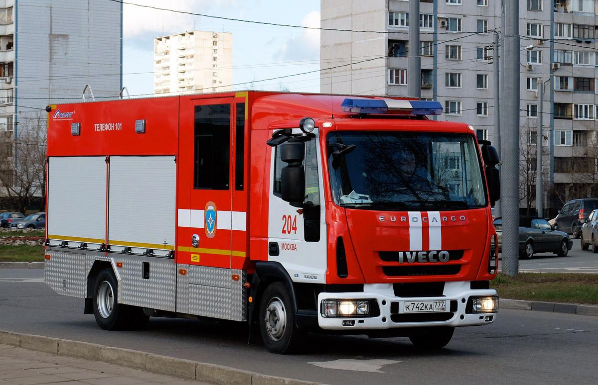 Москва, № К 742 КА 777 — IVECO EuroCargo ('2008)