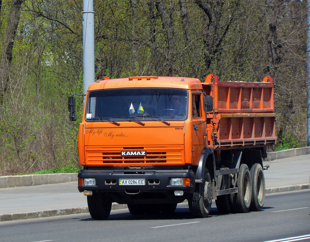 Харьковская область, № АХ 0286 ЕЕ — КамАЗ-53215-15 [53215R]