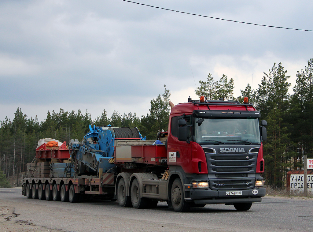 Самарская область, № О 974 ВР 163 — Scania ('2009) R560